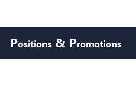 Positions And Promotions